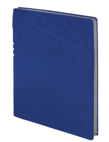 Бизнес-тетрадь BRAUBERG NEBRASKA в обложке из кожзаменителя формата А4 с бумажным блоком 96 листов