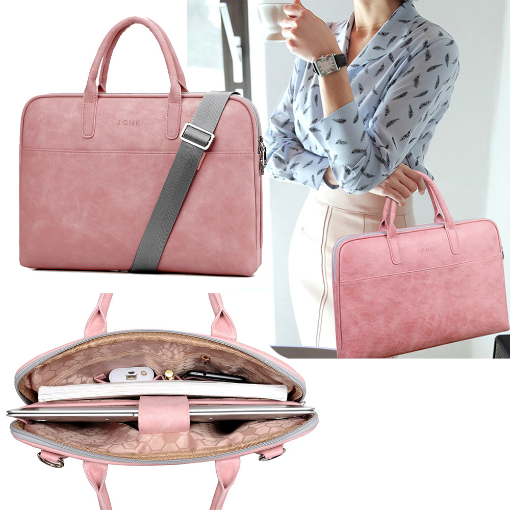 Розовая сумка для ноутбука